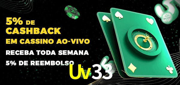 Promoções do cassino ao Vivo Uv33